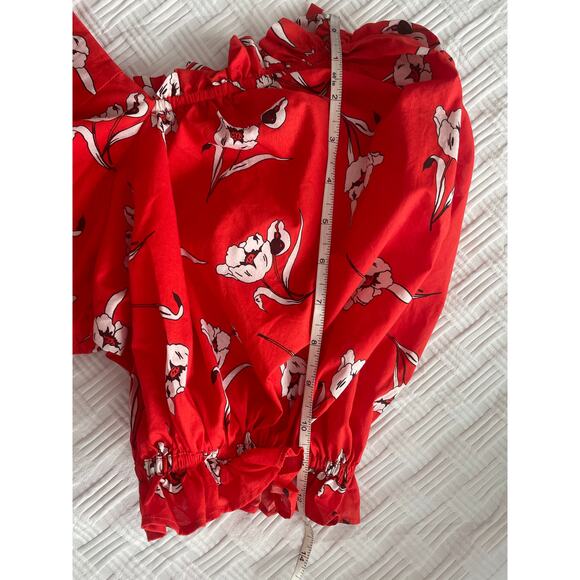 NWOT The Ruffle Gown Dress in Sweet Caroline Floral Print Coquette Milk Maid 3X - Picture 13 of 15